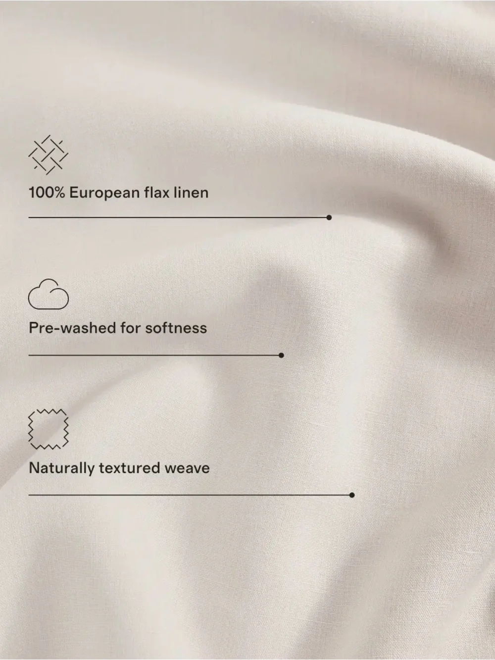 Willowleaf Gingham Linen King Sham Set - Retail $50